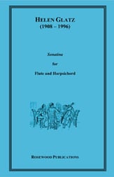 SONATINA FLUTE AND HARPSICHORD cover